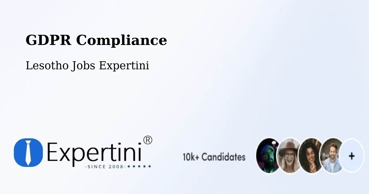 EU GDPR Compliance Statement – Nako - Lesotho Jobs Expertini