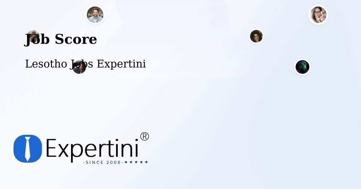 Job Score & Job Description Score Tool – Nako - Lesotho Jobs Expertini