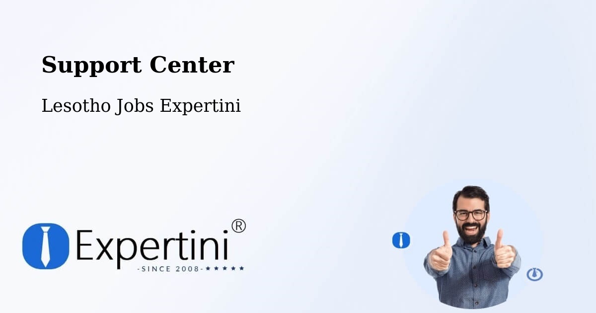 Support Services – Nako - Lesotho Jobs Expertini